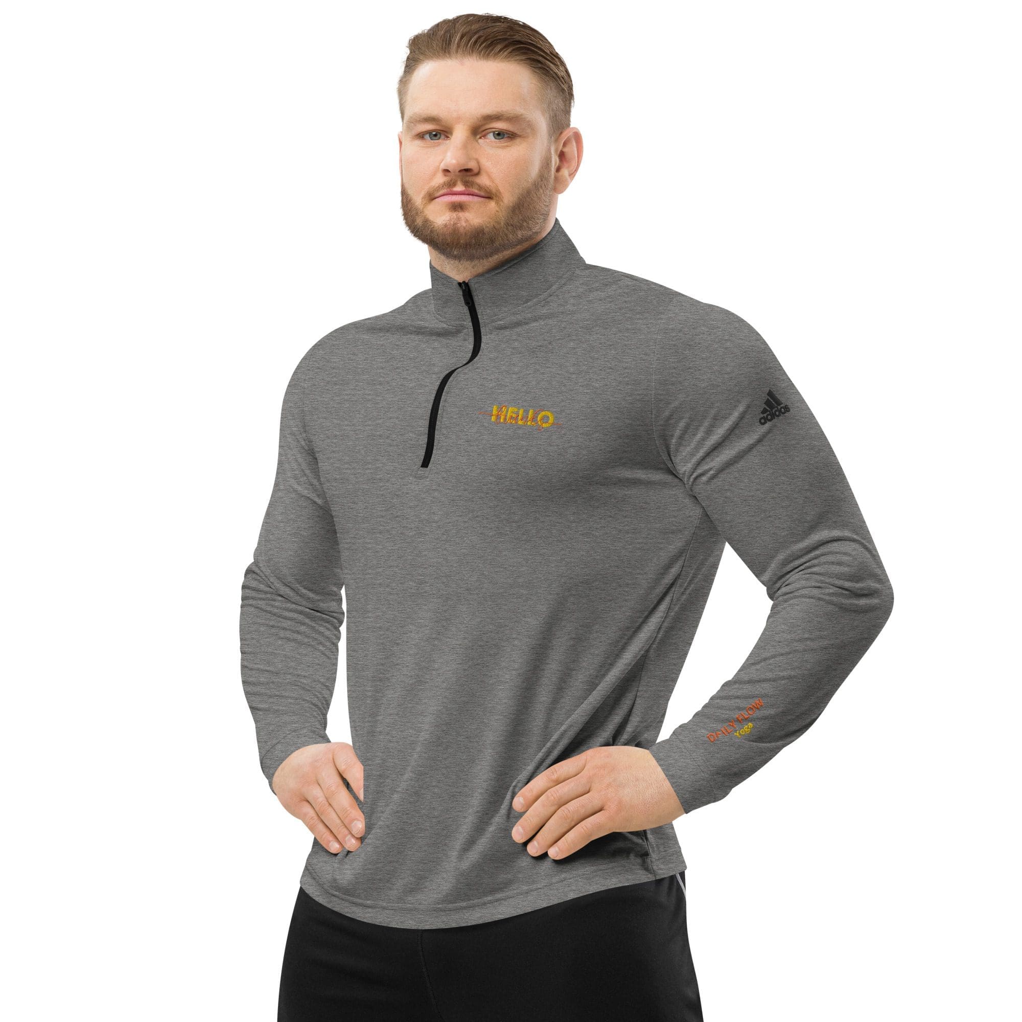 Hello Friends Adidas Quarter Zip - Image 2
