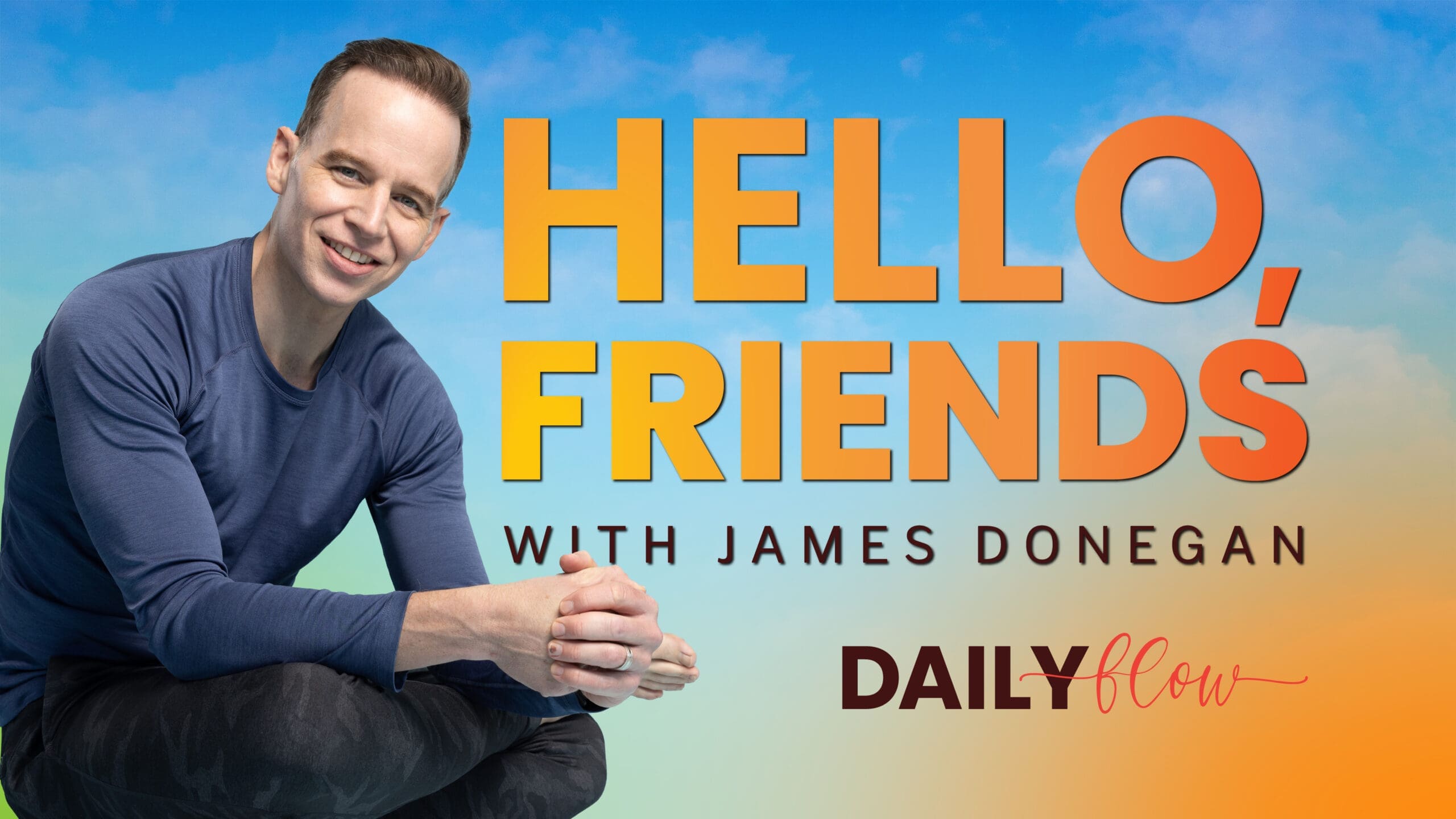 Hello, Friends with James Donegan Logo